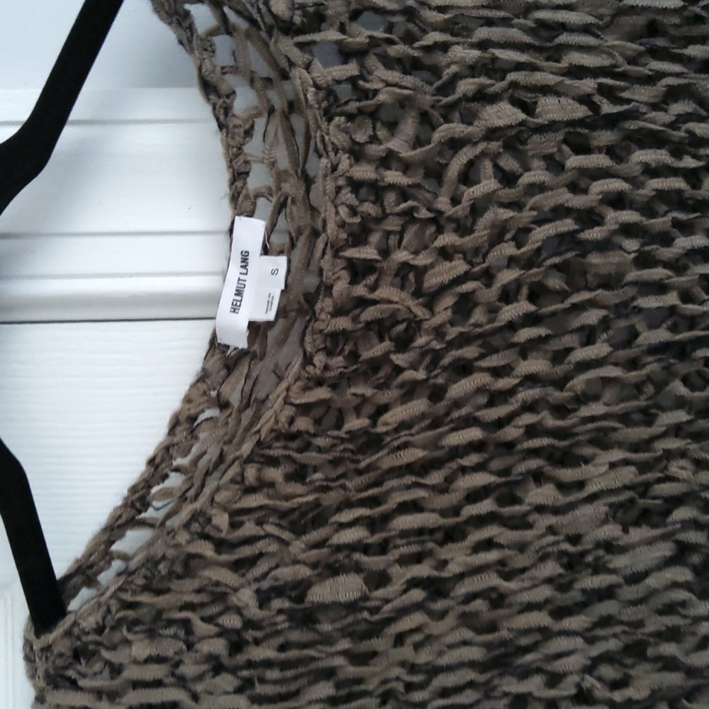 Helmut Langnwotasymmetrical Open Loop Top - image 2